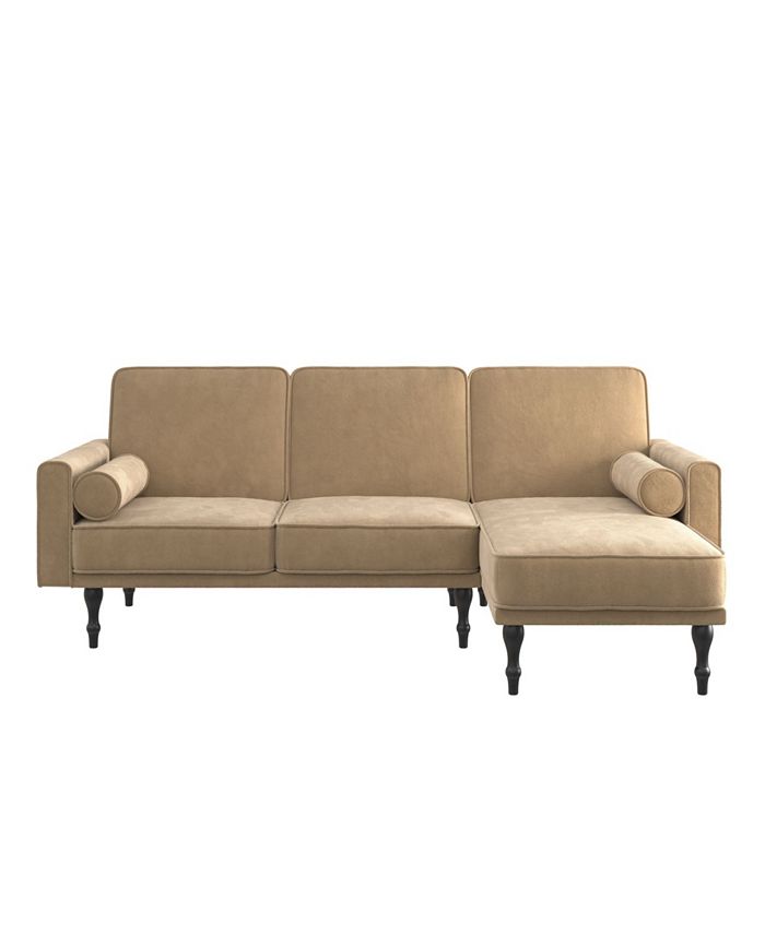 Atwater Living Edison Small Space Sectional Futon & Reviews Furniture