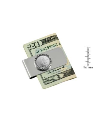Men's Canada Ship Coin Money Clip