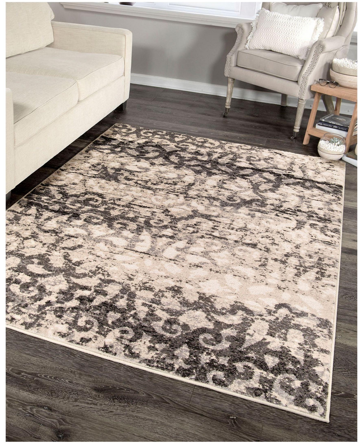Closeout! Orian Illusions Buxtonbliss Mushroom Area Rug