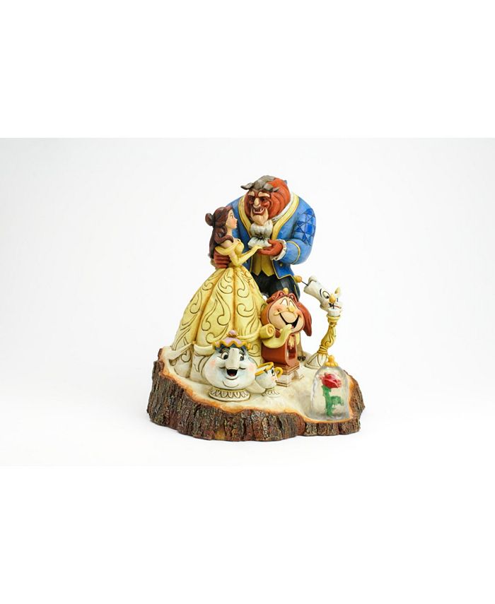 jim shore beauty and the beast figurine