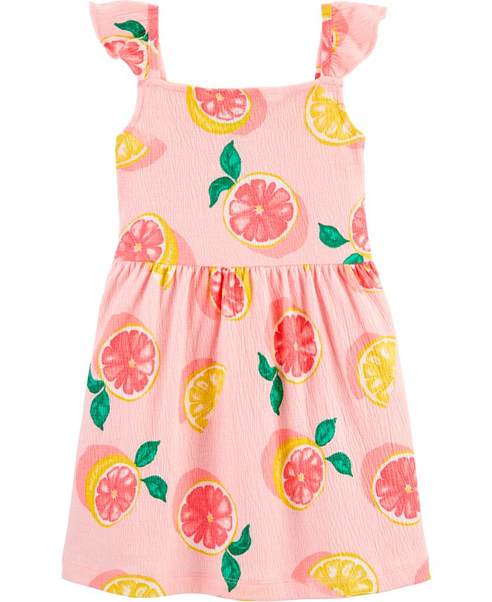 Carter's Toddler Girls GrapefruitPrint Dress Macy's
