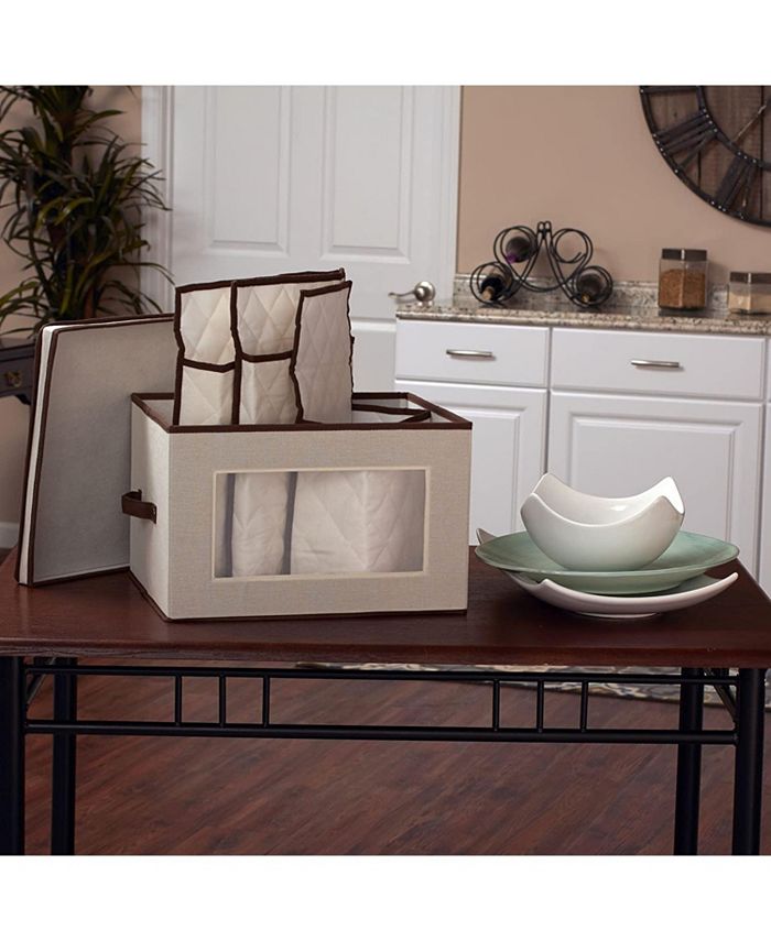 Household Essentials Large Serveware Storage Box Macy's