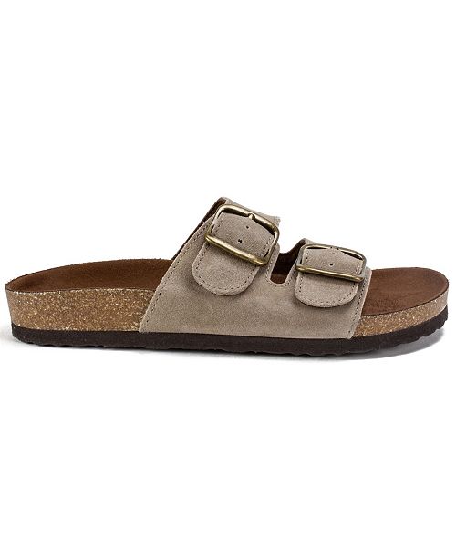 White Mountain Women S Helga Footbed Sandals Reviews Sandals Shoes Macy S