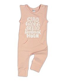 Baby Girls Organic Cotton Clao Sleeveless Jumper