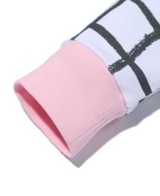 Baby Girls 2 Way Zippy Grid Coverall