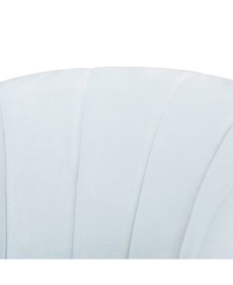 Fiore Glam and Luxe Upholstered Swivel Accent Chair