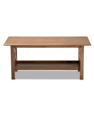 Reese Modern Rectangular Coffee Table
