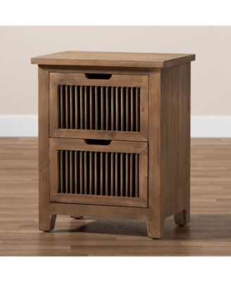 Clement Traditional Nightstand - 2 Drawer