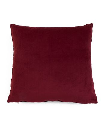 James pleated velvet pillow discount