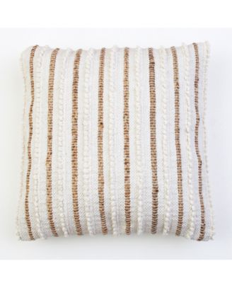 THRO - 20x20 Kloven Cotton Pillow in Ivory