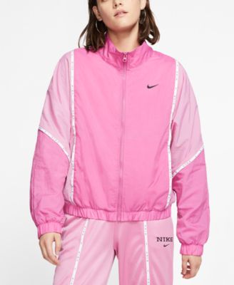 womens pink nike jogging suit