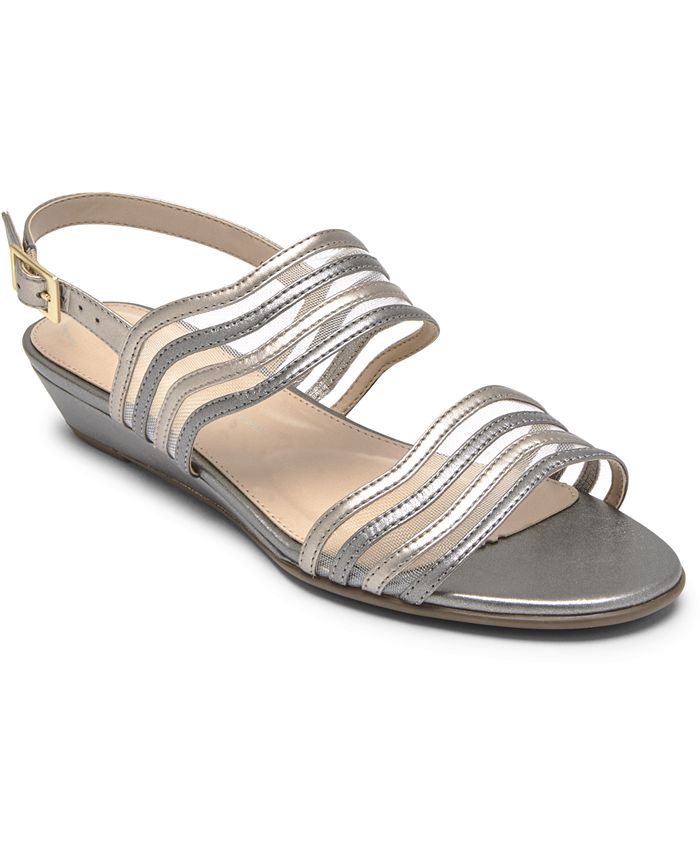Rockport Women's Total Motion Zandra Mesh Strappy Sandals - Macy's