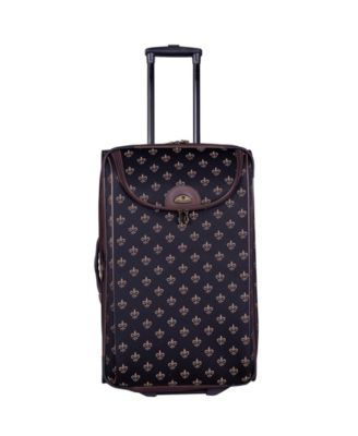 Fleur De Lis 4 Piece Luggage Set