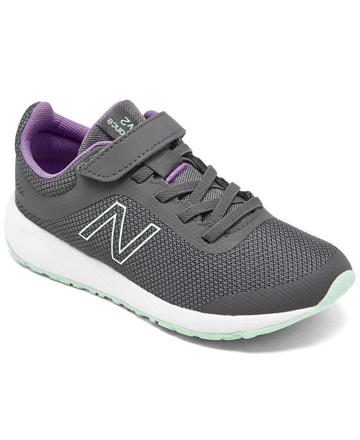 New Balance Little Girls 455V2 StayPut Closure Running Sneakers from