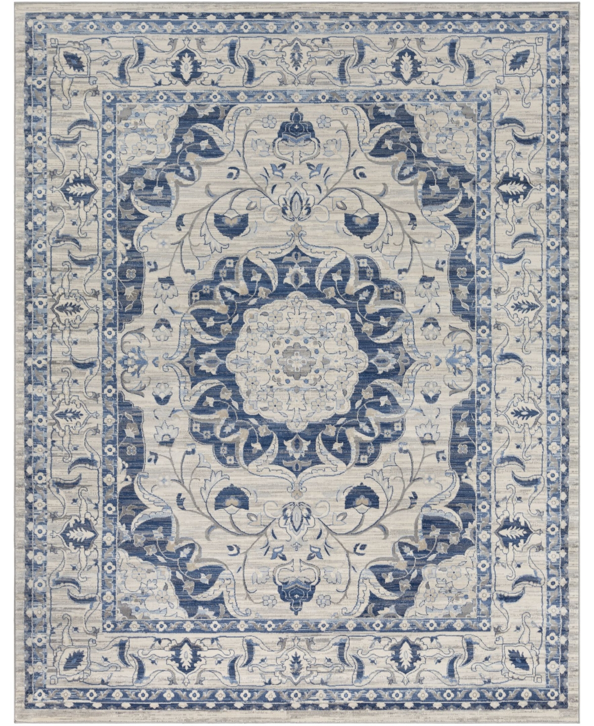 Surya Monaco Moc-2318 7'10in x 10'3in Area Rug - Navy