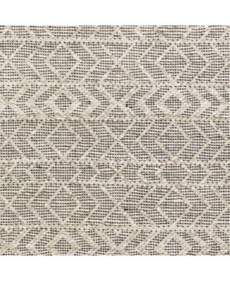 Ingrid ING-2000 Black 3' x 12' Runner Area Rug