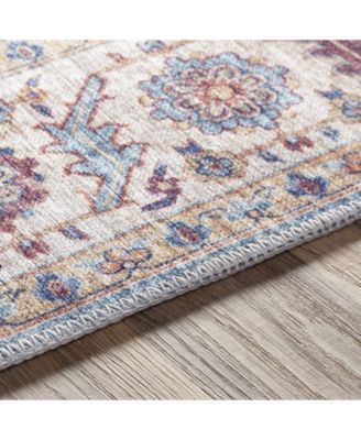 Iris IRS-2301 Navy 3'6" x 5'6" Area Rug