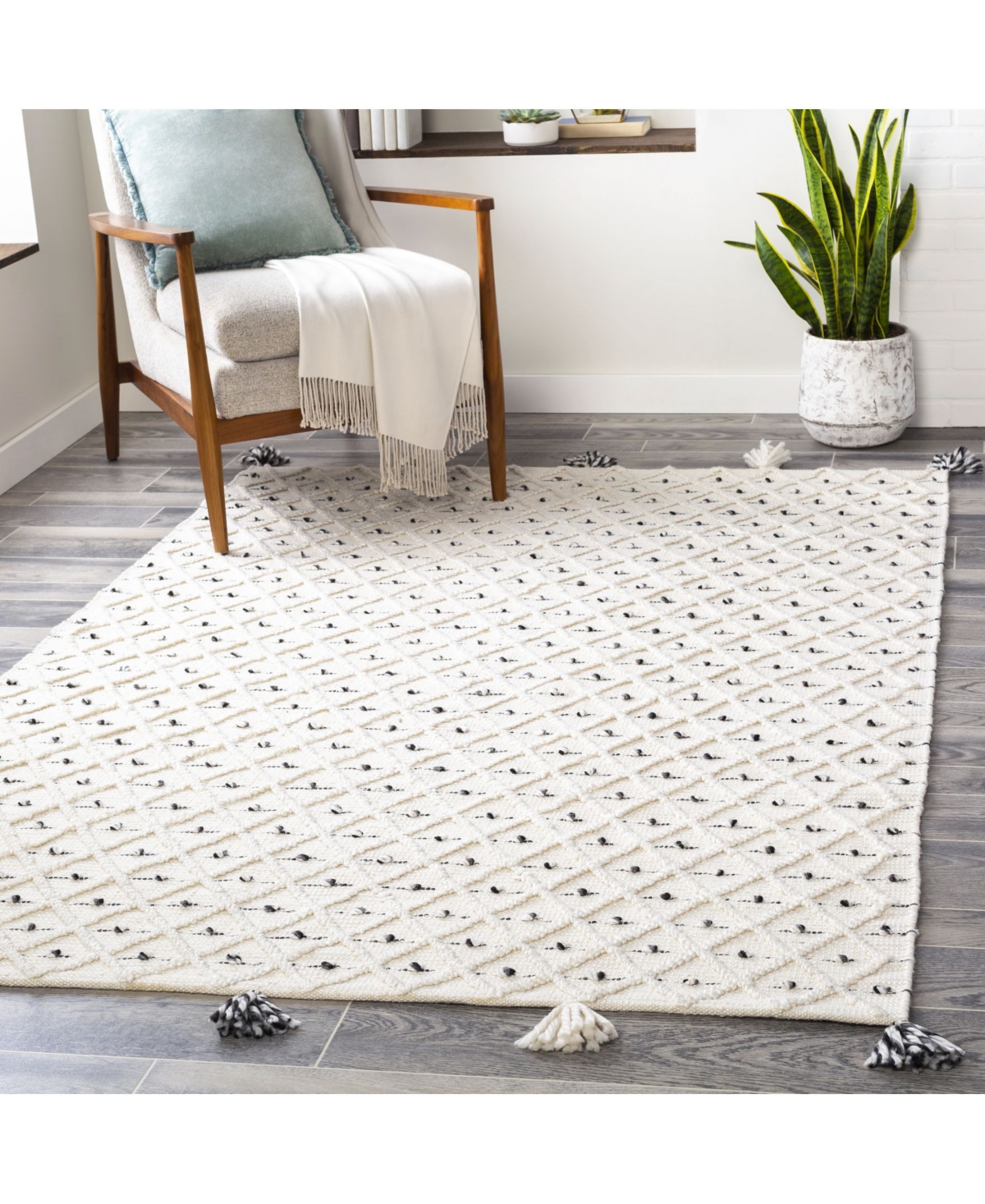 Livabliss Azalea Aza-2301Area Rug - Gray