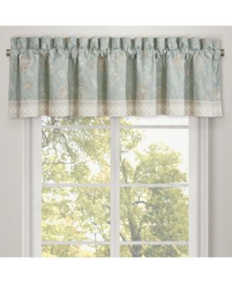 Garden View Straight Window Valance, 14" x 20"