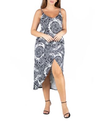 ladies midi wrap dress