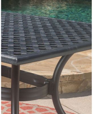 Caruba Cast Rectangular Table