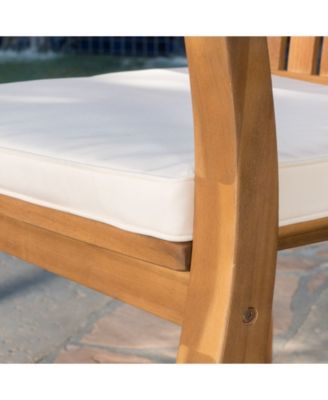 Della Outdoor Dining Chairs, Set of 2