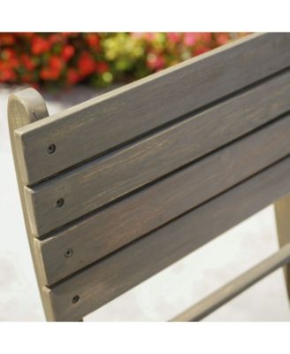 Positano Outdoor Foldable Dining Chairs, Set of 2