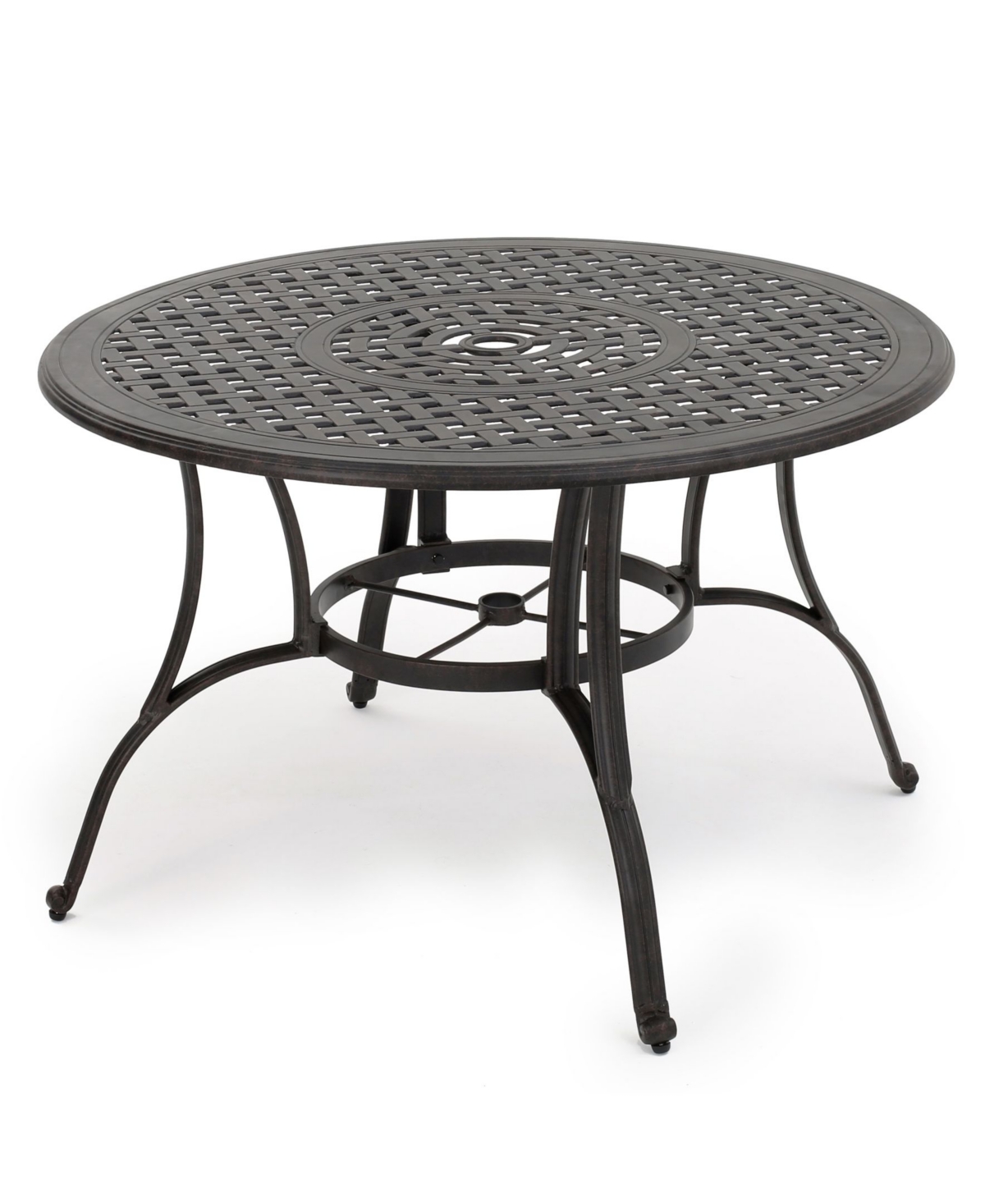 Noble House Alfresco Outdoor Cast Circular Dining Table