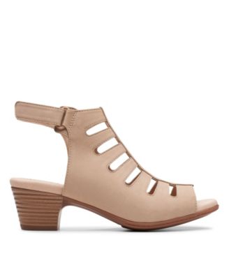 clarks valarie shelly heeled sandals