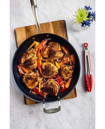 Granite Stone Diamond - 14" Titanium Nonstick Skillet with Helper Handle