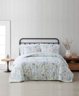 Field Floral 3-Pc. Comforter Set, King