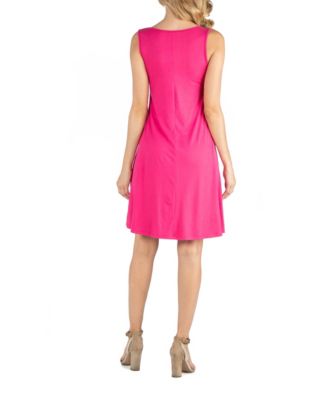 A Line Slim Fit and Flare Maternity Dress