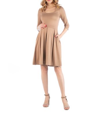 macy's taupe dress