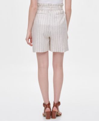 calvin klein linen shorts