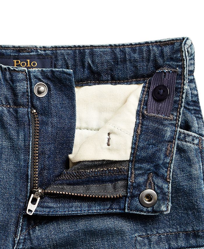 Polo Ralph Lauren Little Boys Cotton Denim Cargo Shorts - Macy's