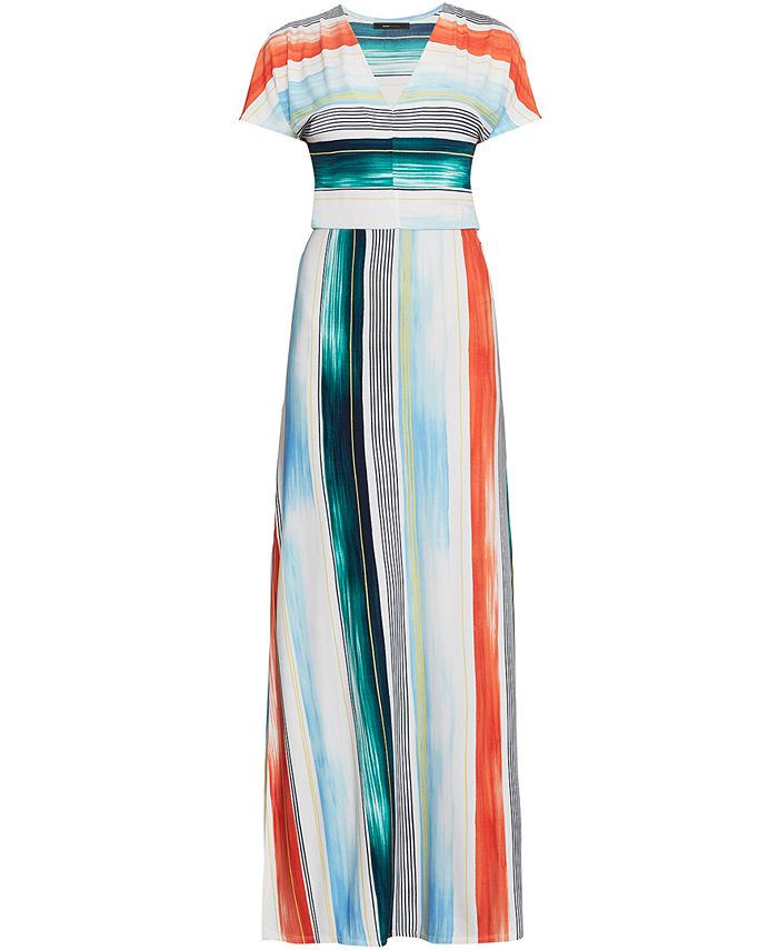 BCBGMAXAZRIA Striped Maxi Dress - Macy's