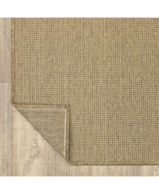 Karavia 2068X Tan 7'10" x 10'10" Outdoor Area Rug