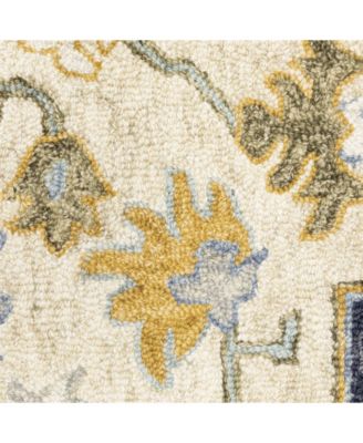 Alfresco 28402 Blue 3'6" x 5'6" Area Rug