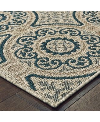 Latitude 609X 7'10" x 10' Outdoor Area Rug