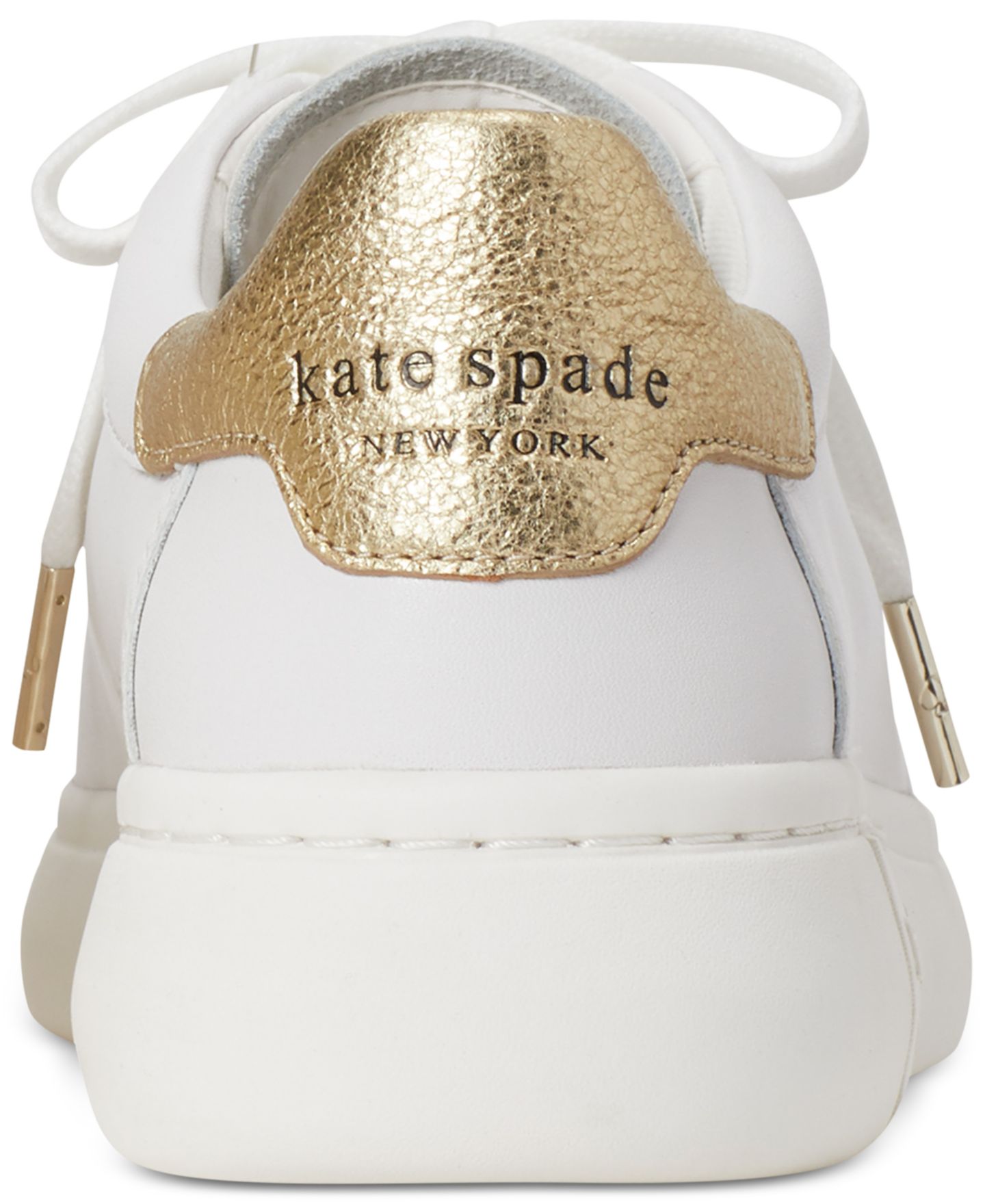 Женские кроссовки kate spade new york Lift, цвет: Белый / Золотой — фото 3