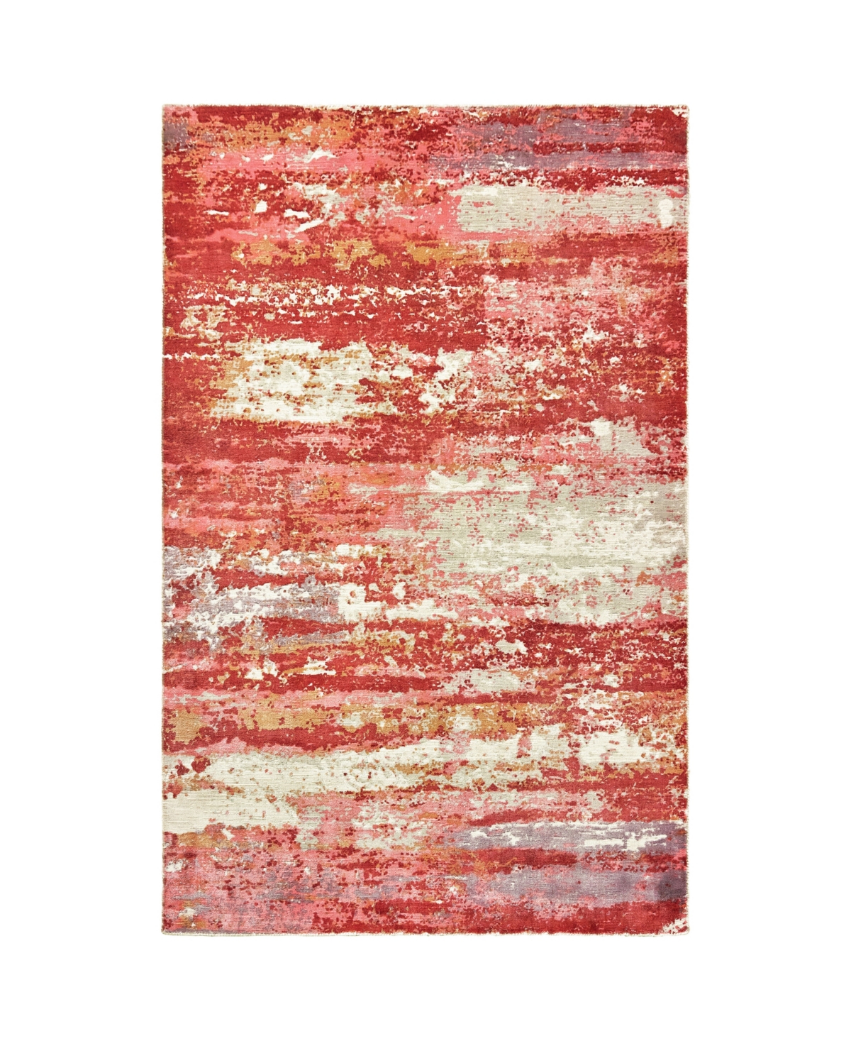Jhb Design Creation CRE04 Pink 9' x 12' Area Rug - Red