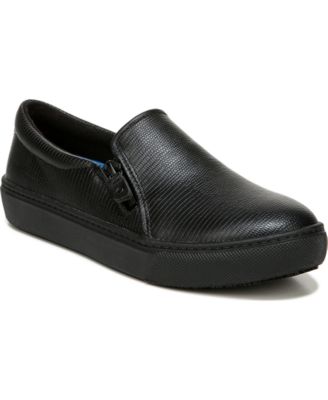 dr scholl's leather slip ons