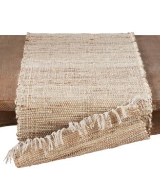 Jute Chindi Table Runner