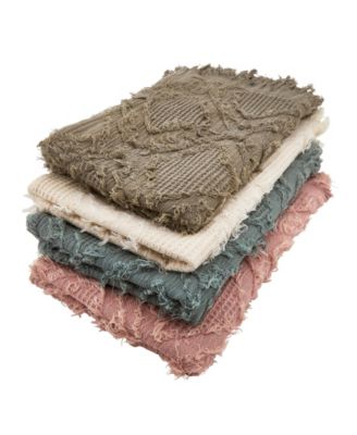 Fringe Waffle Weave Runner