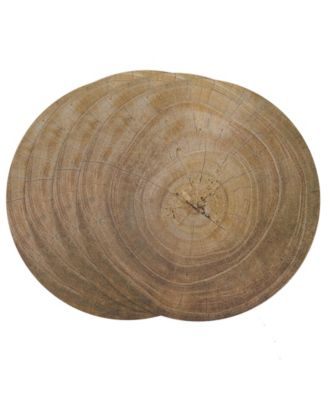 Wood Print Placemat Set of 4
