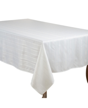 Saro Lifestyle Stripe Jacquard Tablecloth