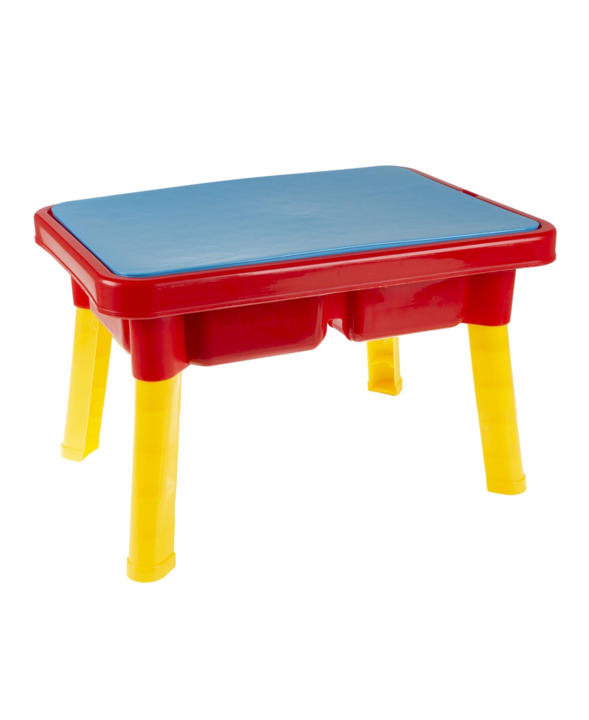 Shop Trademark Global Hey Play Water Or Sand Sensory Table With Lid And Toys In Multi