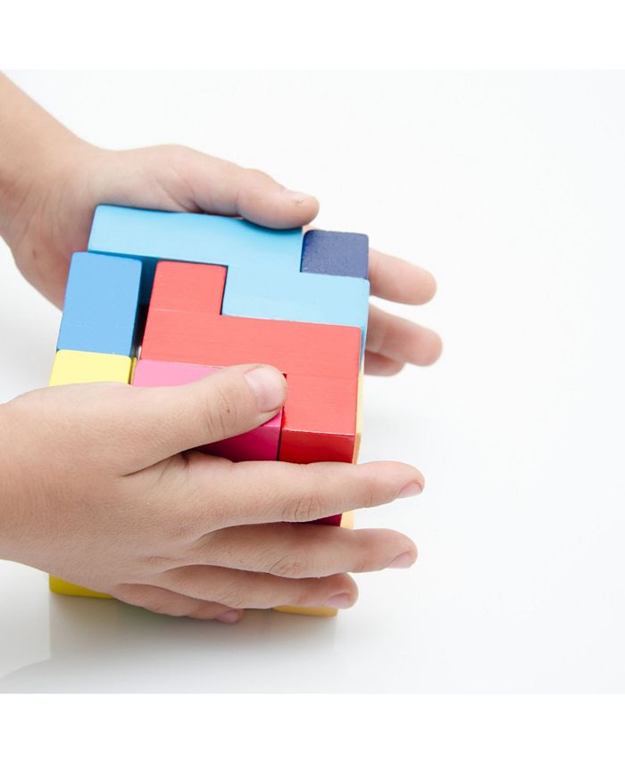 Trademark Global Hey Play Foam Blocks Sensory Building Puzzle Toy For