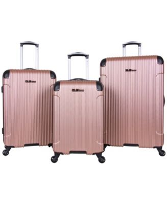 Ben Sherman Gateshead 3-Pc Hardside Luggage Set - Macy's