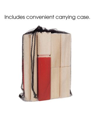 Trademark Global Hey Play Kubb Viking Chess Game - Wood Outdoor Lawn Game Set, Combines Bowling And Horseshoes, Strategic Party Fun For Adults, Families Or Kids